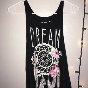 a basic tank top with design